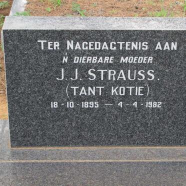 STRAUSS J.J. 1895-1982
