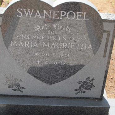 SWANEPOEL Maria Magrietha 1923-1979