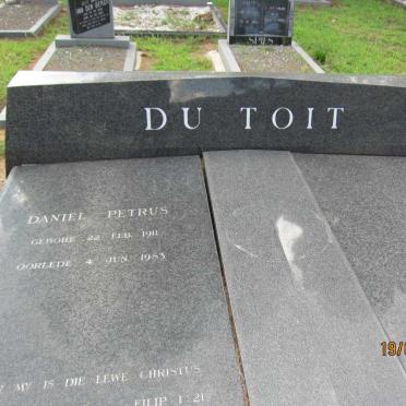 TOIT Daniel Petrus, du 1911-1983