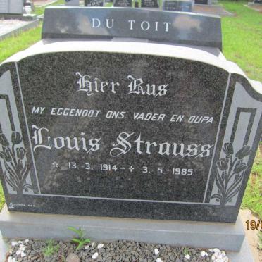 TOIT Louis Strauss, du 1914-1985