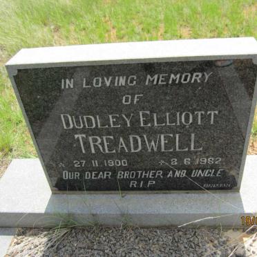 TREADWELL Dudley Elliott 1900-1982