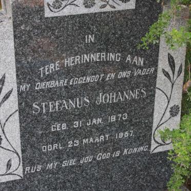TOIT Stefanus Johannes, du 1873-1957