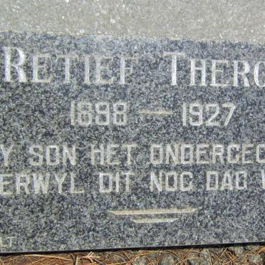 THERON Retief 1898-1927