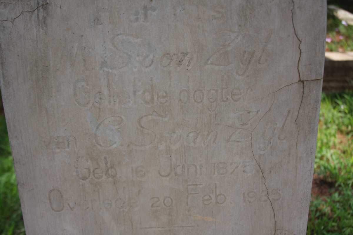 ZYL ? S., van 1875-1935