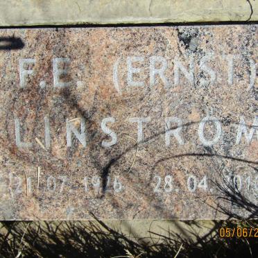 LINSTROM F. E. 1926-2010