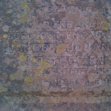 OOSTHUIZEN Jakob Johannes 18?2-1941