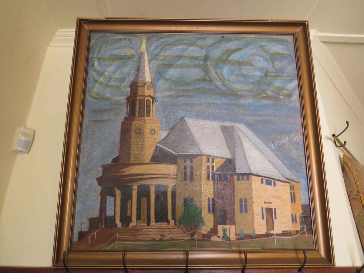 9. Skildery van kerk