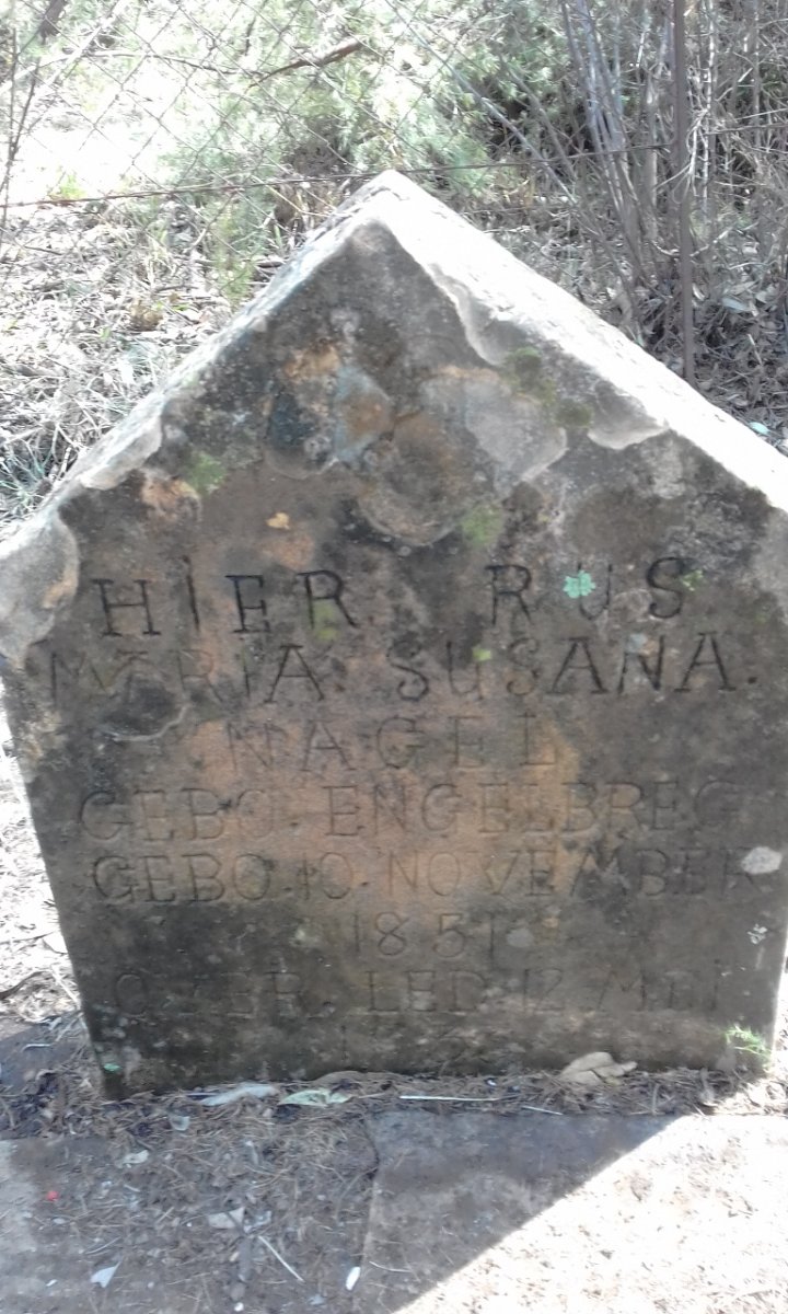 NAGEL Maria Susana nee ENGELBREG 1851-193?