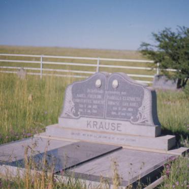 Free State, KROONSTAD district, Bloementuin 288, farm cemetery