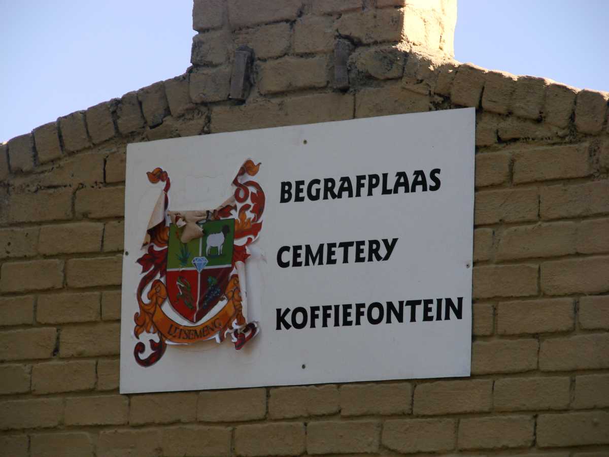 01. Koffiefontein cemetery