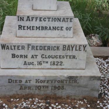 BAYLEY Walter Frederick 1822-1908