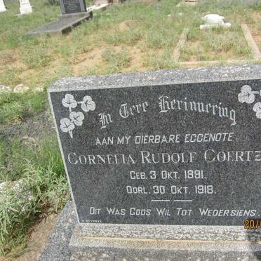 COERTZEN Cornelia Rudolf 1891-1918