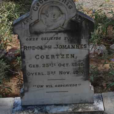COERTZEN Rudolph Johannes 1915-1916