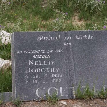 COETZEE Nellie Dorothy 1936-1982
