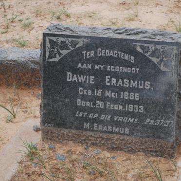 ERASMUS Dawie 1866-1933