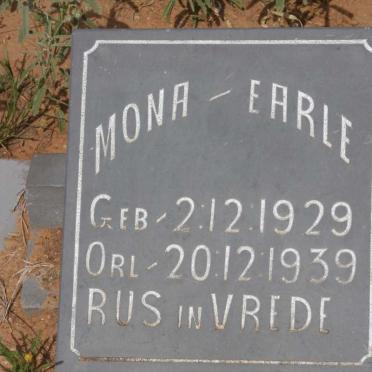 EARLE Mona 1929-1939
