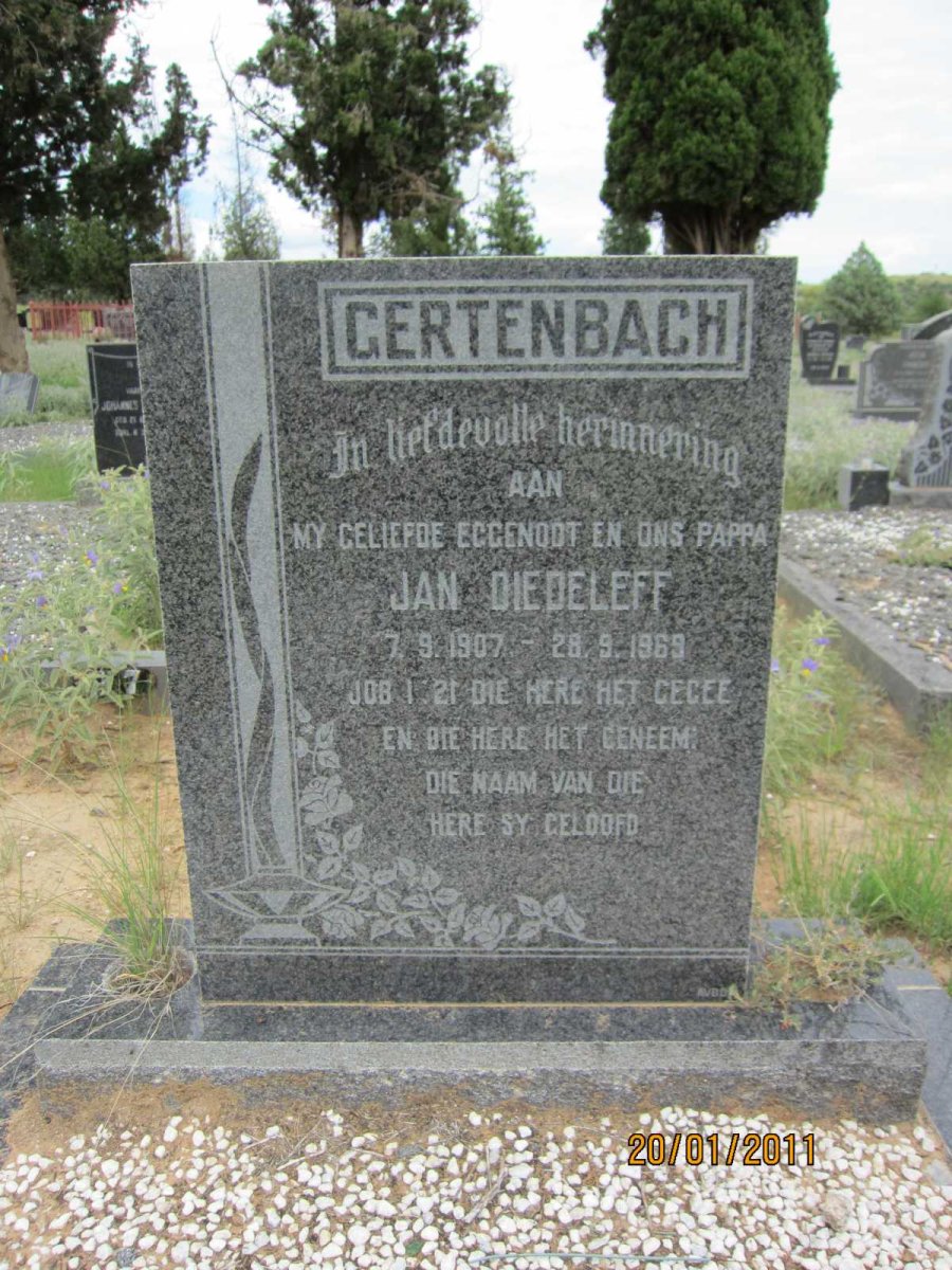 GERTENBACH Jan Diedeleff 1907-1969