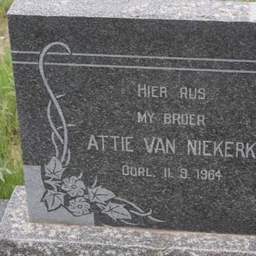NIEKERK Attie, van -1964