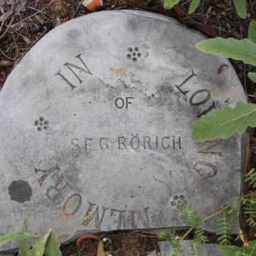 RÖRICH S.F.G.