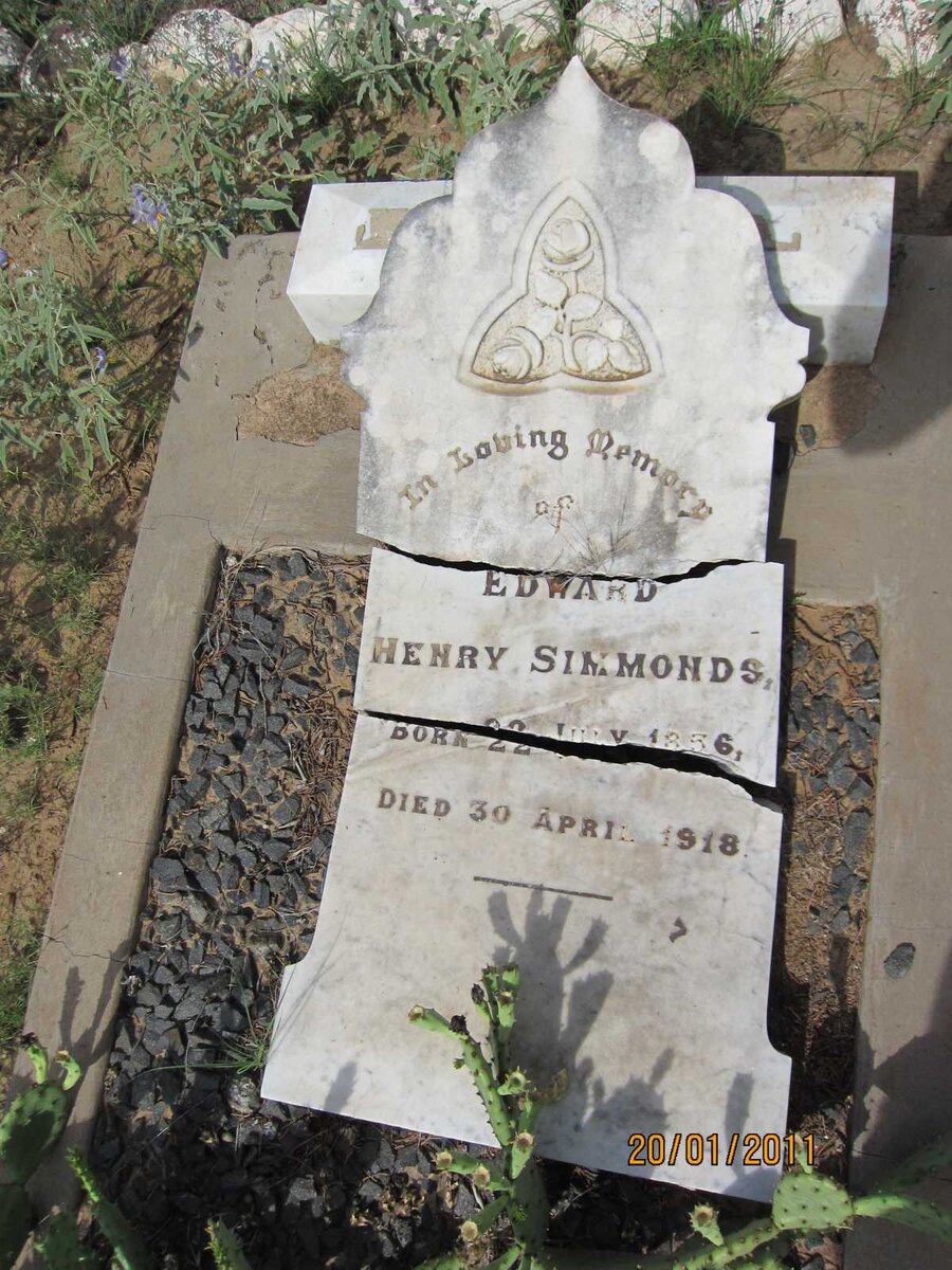 SIMMONDS Edward Henry 1856-1918