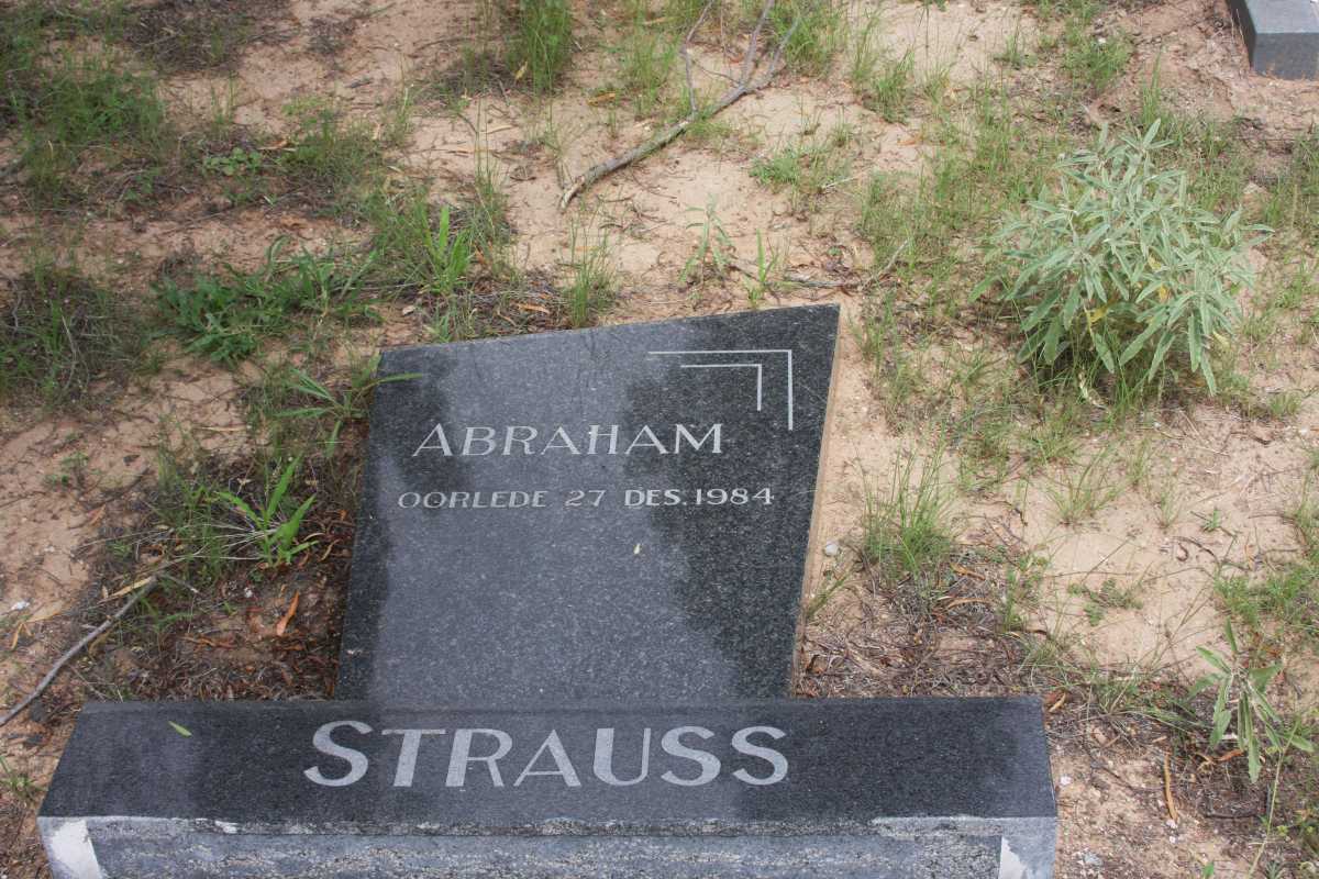 STRAUSS Abraham -1984