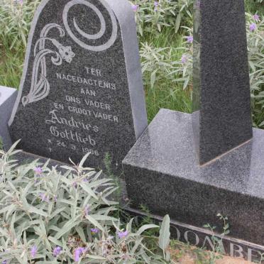 SCHOOMBEE Andries Gottlieb 1906-