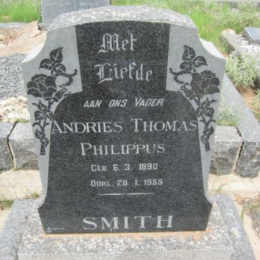 SMITH Andries Thomas Philippus 1890-1955
