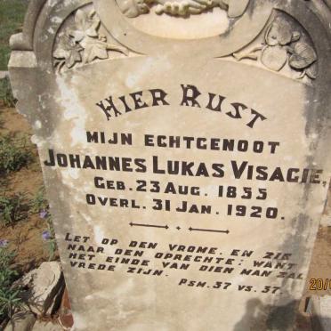 VISAGIE Johannes Lukas 1855-1920