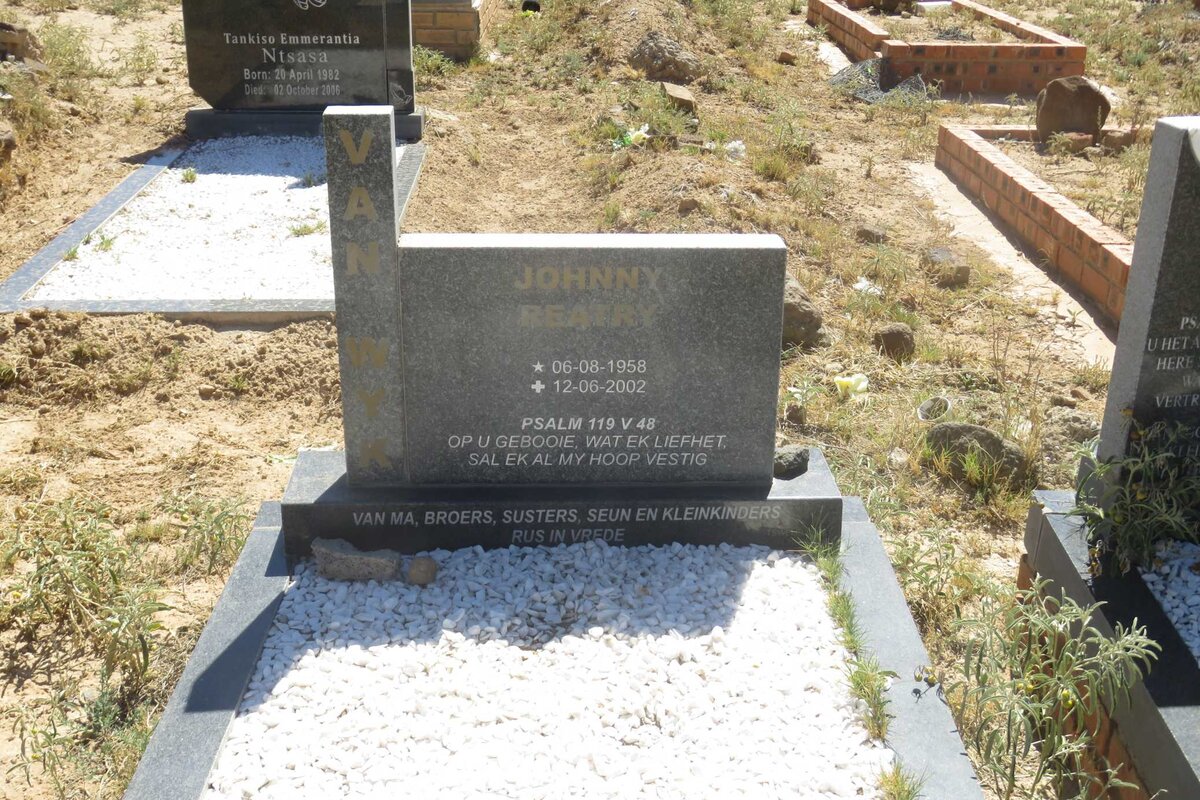 WYK Johnny Reatry, van 1958-2002