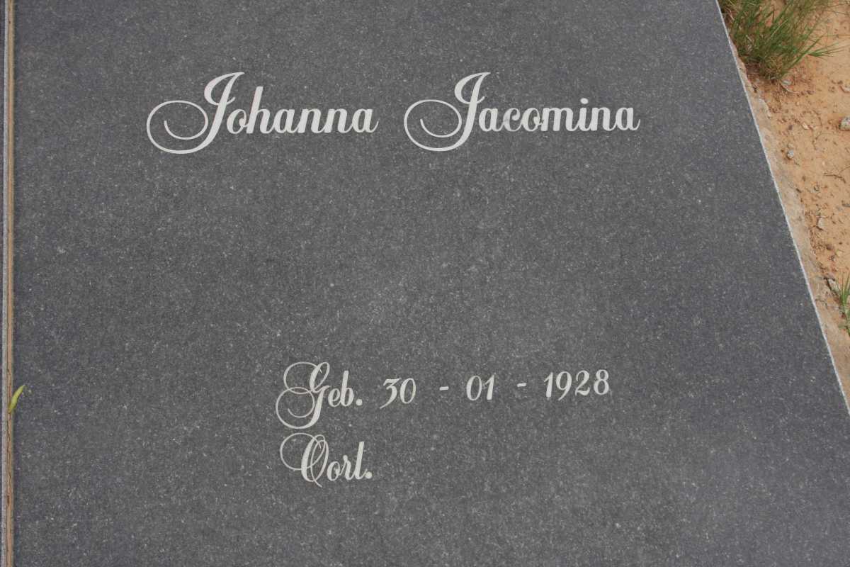 WALT Johanna Jacomina, van der 1928-