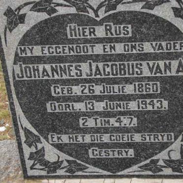 AS Johannes Jacobus, van 1860-1943