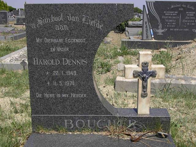 BOUCHER Harold Dennis 1949-1974