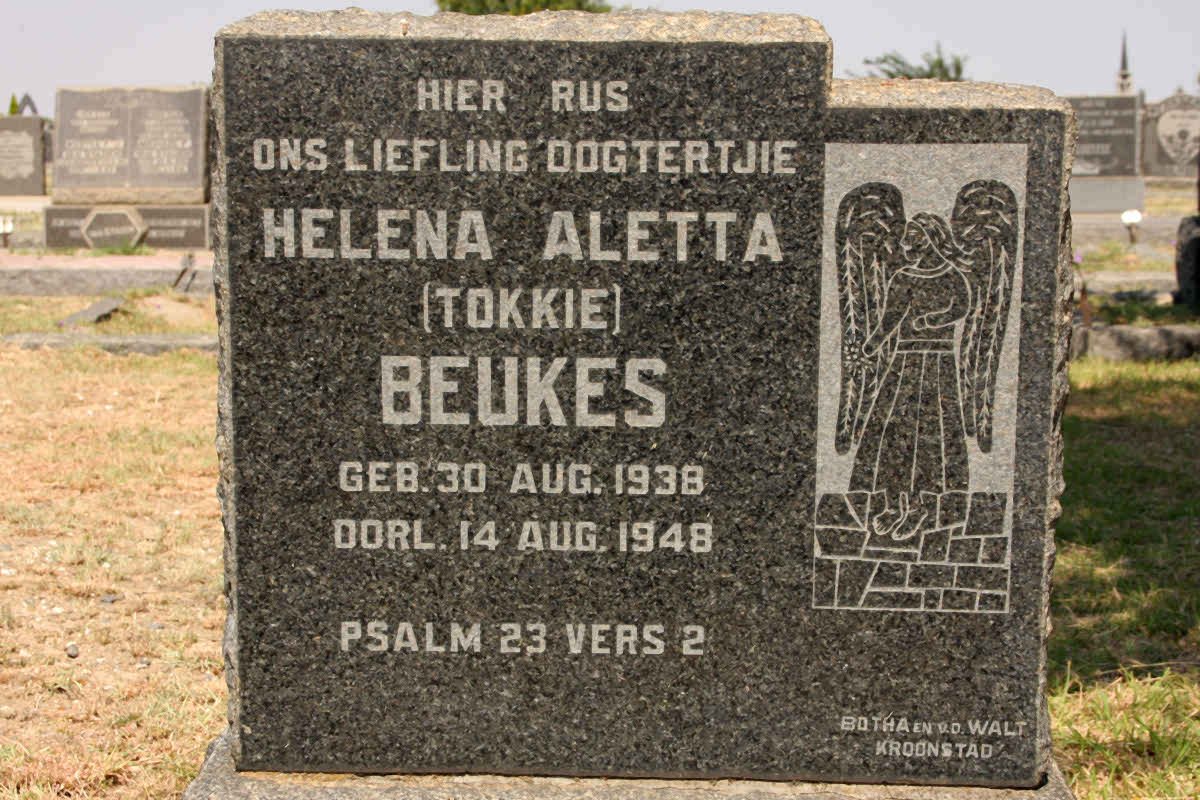 BEUKES Helena Aletta 1938-1948