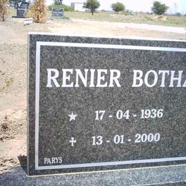 BOTHA Renier 1936-2000