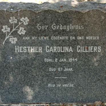CILLIERS Hesther Carolina -1944