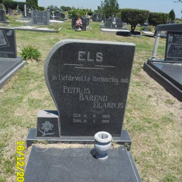 ELS Petrus Barend Elardus 1925-1985