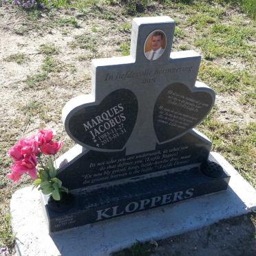 KLOPPERS Marques Jacobus 1983-2015