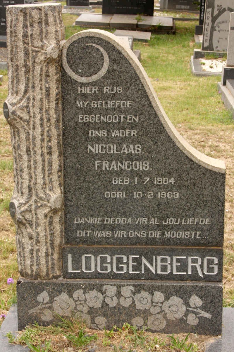 LOGGENBERG Nicolaas Francois 1904-1963