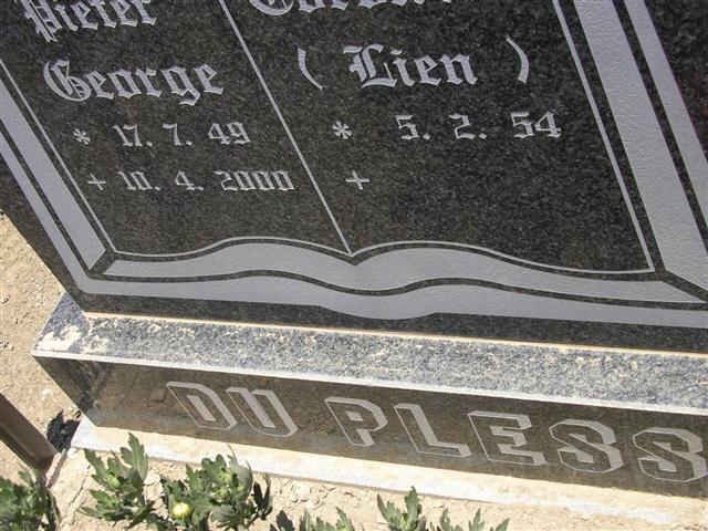 PLESSIS Pieter George, du 1949-2000 &amp; Caroliena 1954-