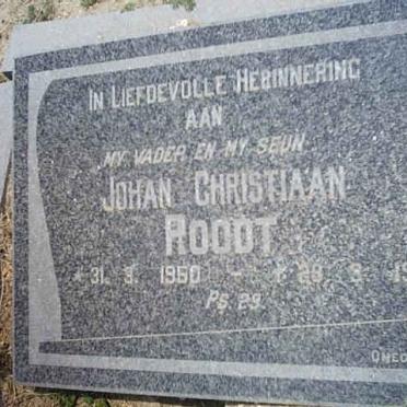 ROODT Johan Christiaan 1960-1988