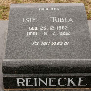 REINECKE Isie Tobia 1902-1992