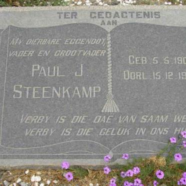 STEENKAMP Paul J. 1906-1960