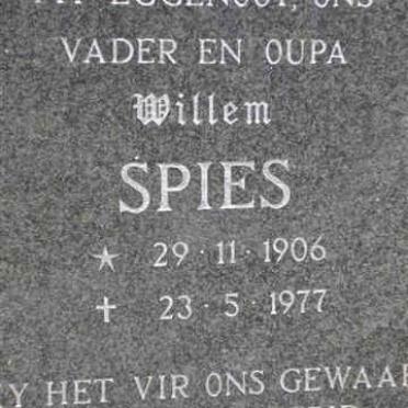 SPIES Willem 1906-1977