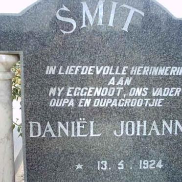 SMIT Daniël Johannes 1924-
