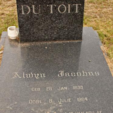 TOIT Alwyn Jacobus, du 1899-1964