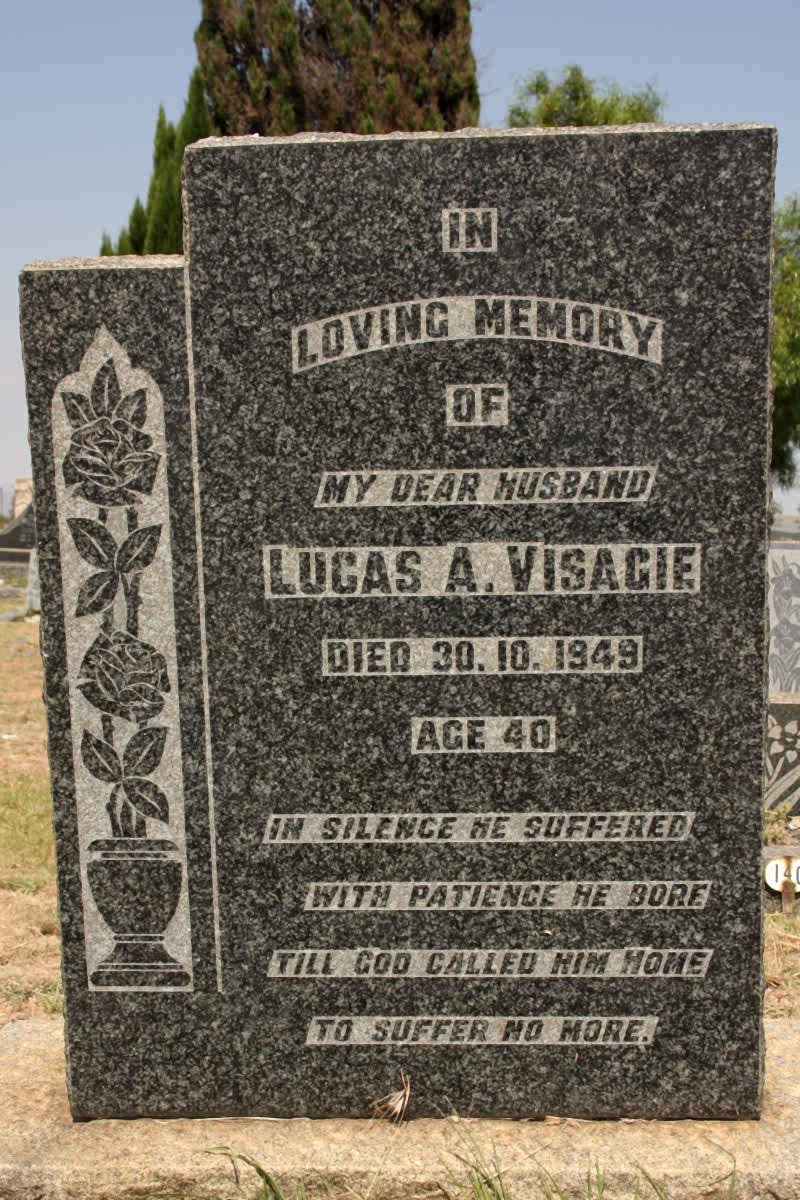 VISAGIE Lucas A. -1949