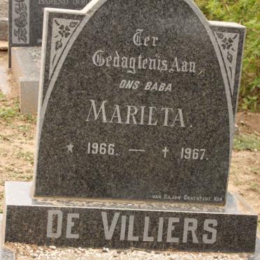 VILLIERS Marieta, de 1966-1967