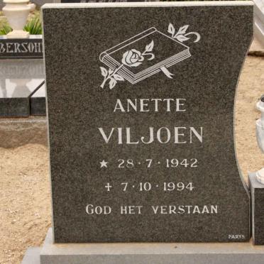 VILJOEN Anette 1942-1994