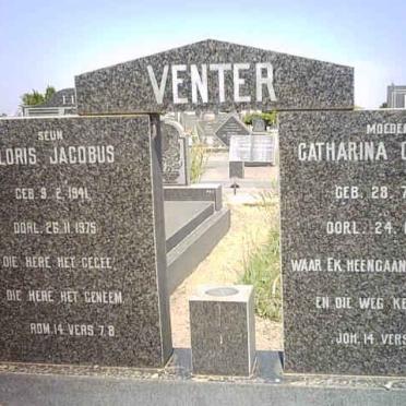 VENTER Catharina Cornelia 1914-1979 :: VENTER Floris Jacobus 1941-1975