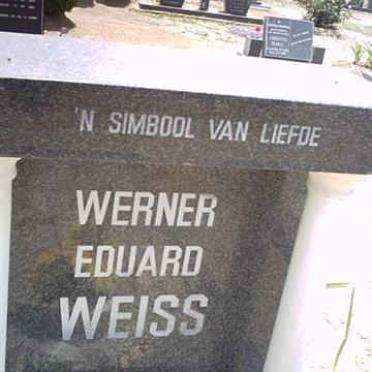 WEISS Werner Eduard 1972-1991